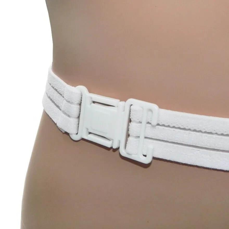 Einbeinhose, Beinbeutel Halterung
